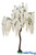 ShopWildThings Artificial Snow Fountain Weeping Cherry Tree is 8 Feet Tall and 5 Feet Wide