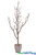 Tree in Pot, 3' Tall, Heavy Champagne Glitter Bendable Manzanita | ShopWildThings