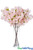 Soft Pink and White Artificial Flowering Branches ShopWildthings.com