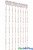 Ivory Beaded Curtain with Fabric Rod Pocket 7Ft Long by 40" Wide | ShopWildThings.com