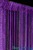 Dark Purple with Silver Thread String Curtains Create Ideal Backdrops for Stages, Photo Shoots and Trade Show Booths by ShopWildThings.com