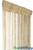 Light Coffee String Curtain with Metallic Thread 6.5' Long Fringe Panel for Doors and Windows by ShopWildThings.com