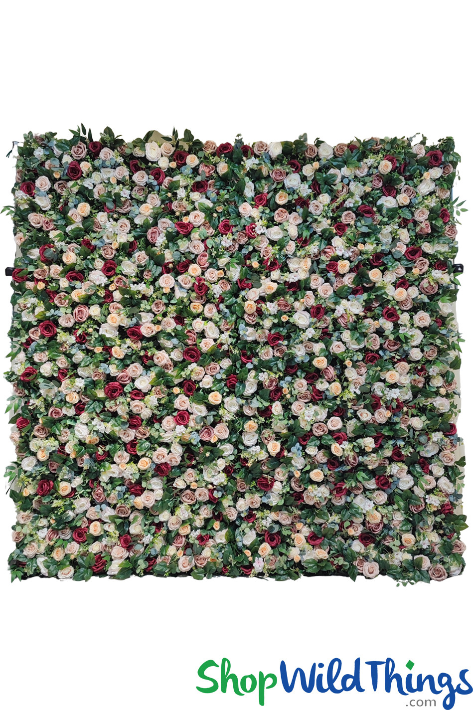 Garden Delight Super Premium Fabric Backed 8' x8' Flower Wall