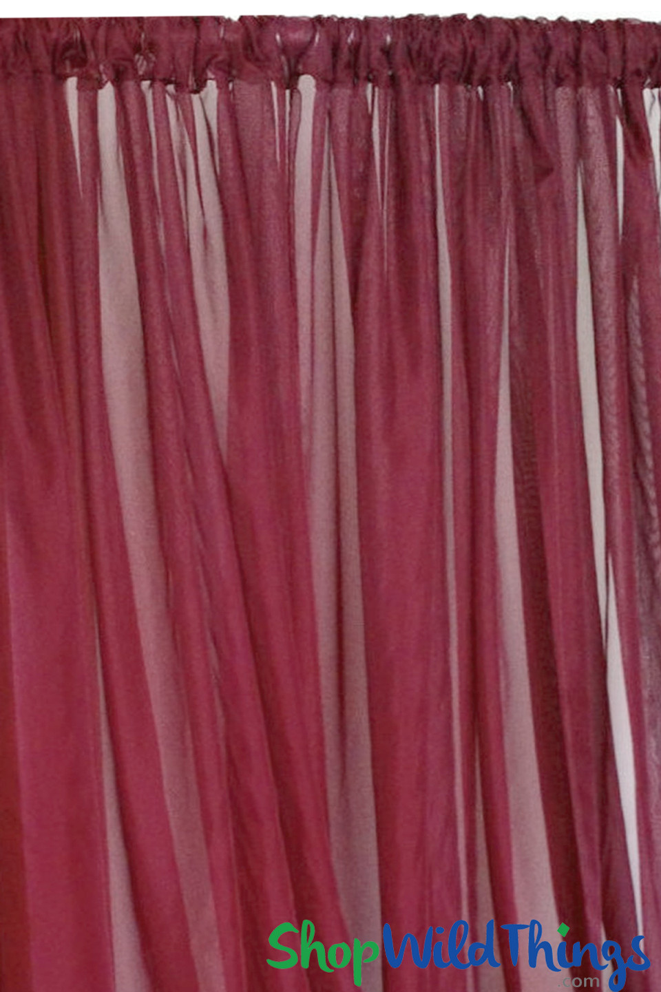 Sheer Curtains & Drapes | FR Backdrops | ShopWildThings