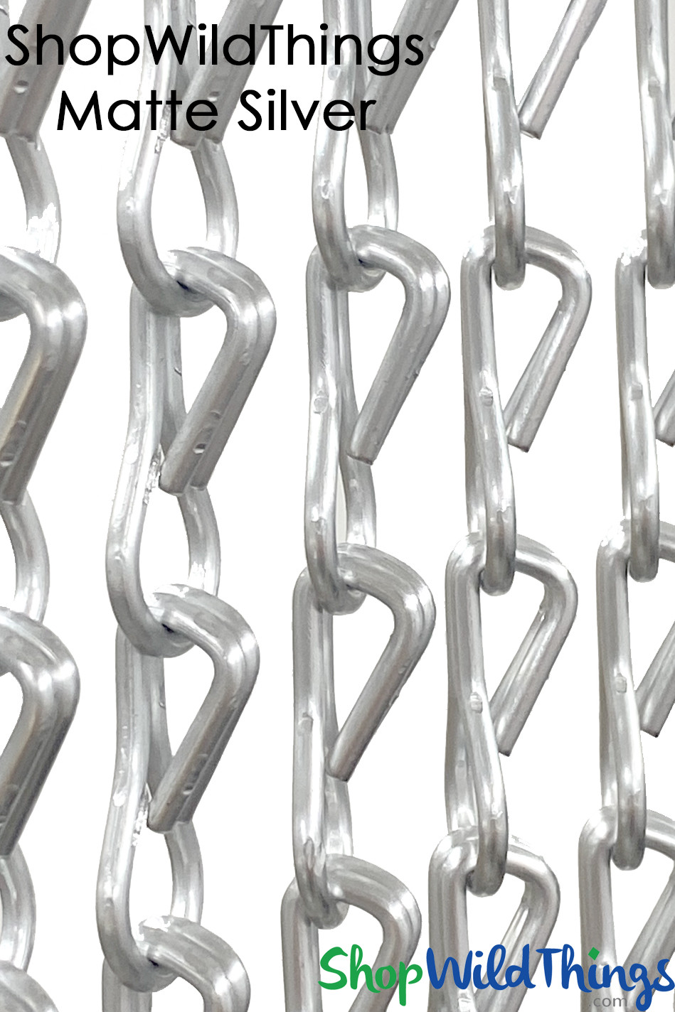 Industrial Look Chain Curtains Custom & Stock Available