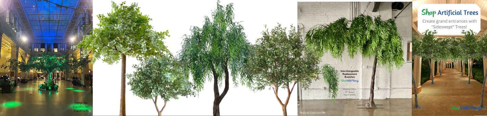 Artificial Green Realistic Trees - ShopWildThings