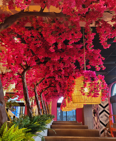 Artificial Floral Tree Image