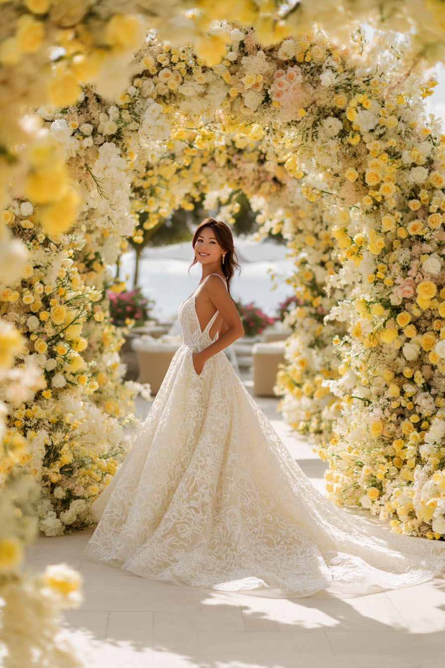 Creamy Yellow Florals That Feel Fresh and Elegant For Weddings Elevate your floral designs with realistic silk blooms in soft, buttery yellow. Whether you’re planning a modern wedding or whimsical baby shower, they bring a warm, welcoming glow.