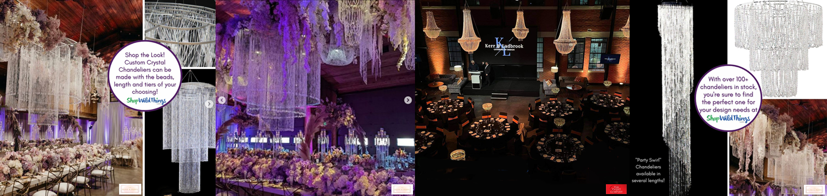 Event Chandeliers - ShopWildThings