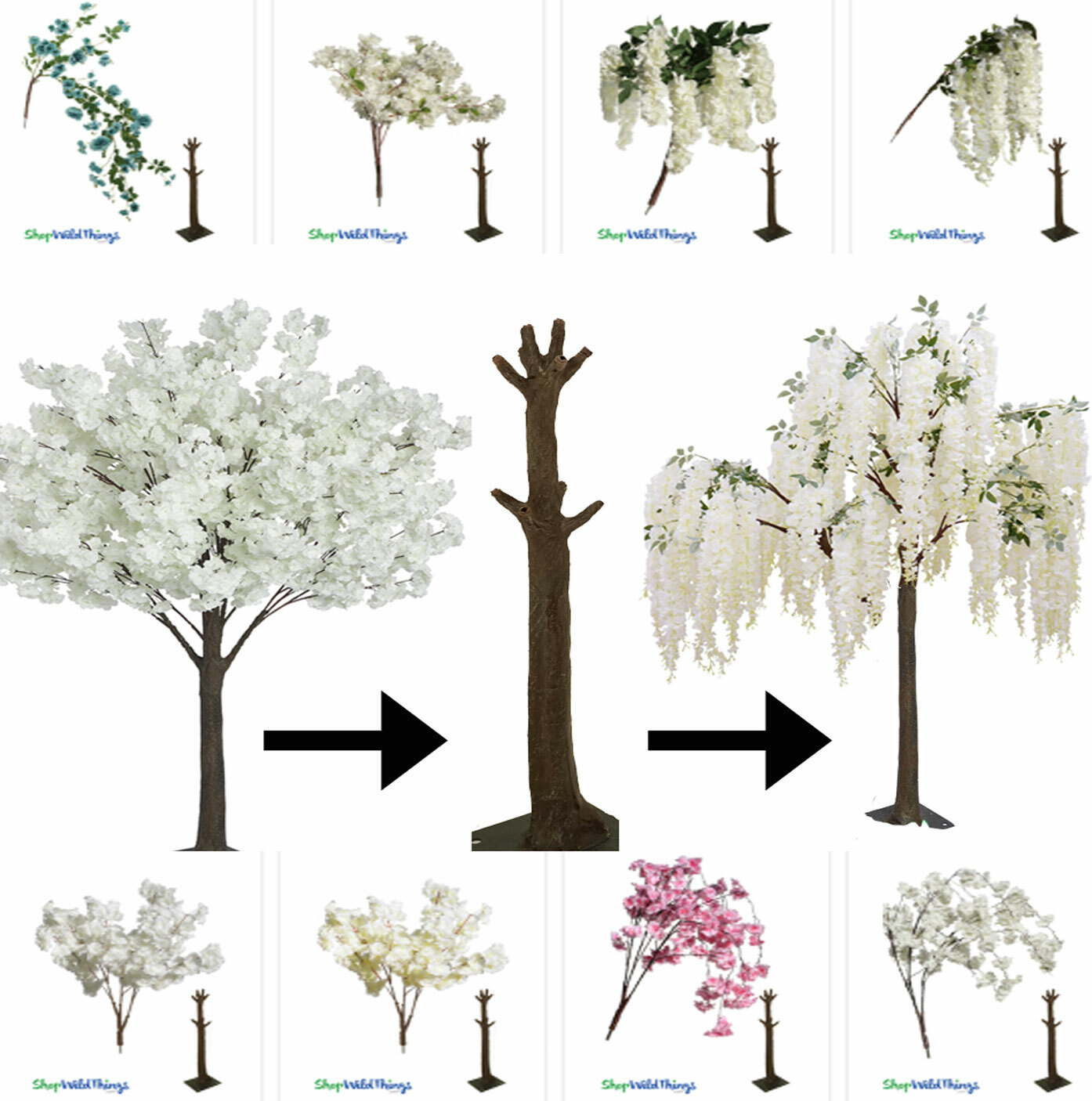 Interchangeable Branches