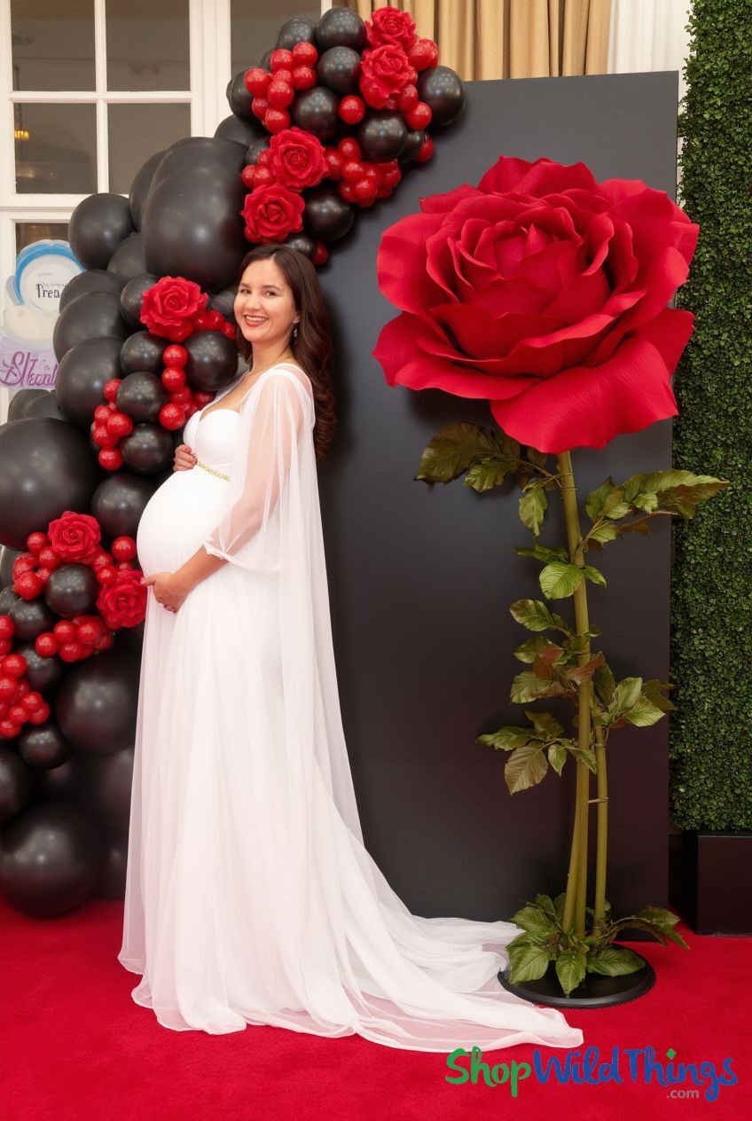 ShopWildThings Jumbo Roses take party decor decor to the next level.