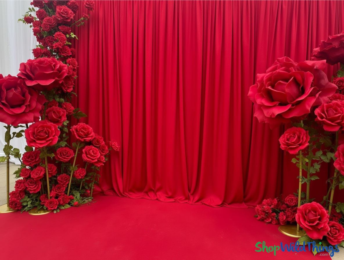 Nothing says love louder than ShopWildThings Oversized Roses for Valentine's Day.