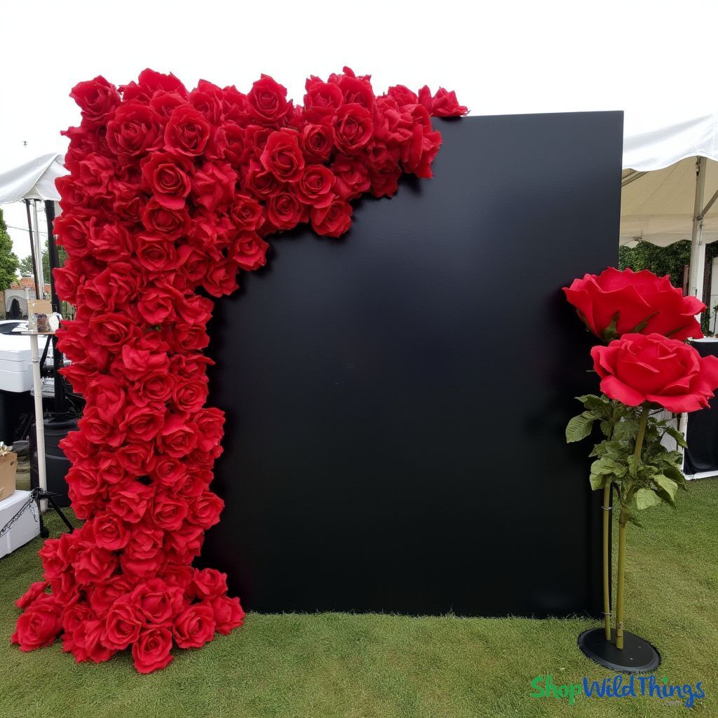 Add a touch of drama this Valentine's Day with ShopWildThings Oversized Jumbo Roses.