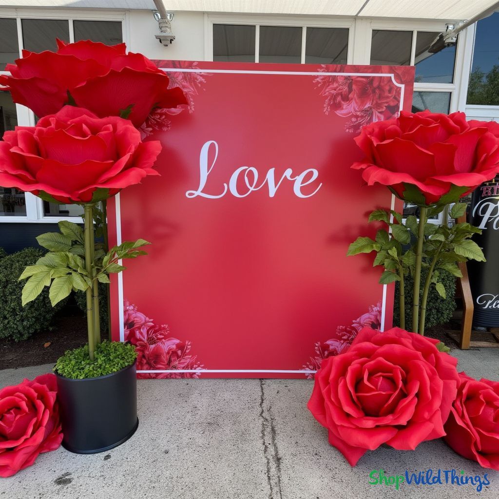 ShopWildThings Oversized Roses: because Valentine's Day deserves more than ordinary.
