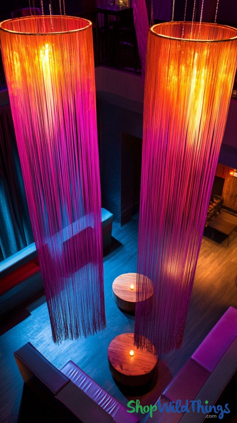 Discover unique event decor ideas with customizable String Curtains from ShopWildThings.com, perfect for elevating weddings, birthdays, and special celebrations.