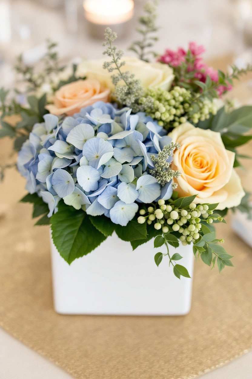 The Ultimate Budget-Friendly Bloom for Events Stretch your floral budget with hydrangeas—they're available in silk or fresh and look stunning in any palette or event style.