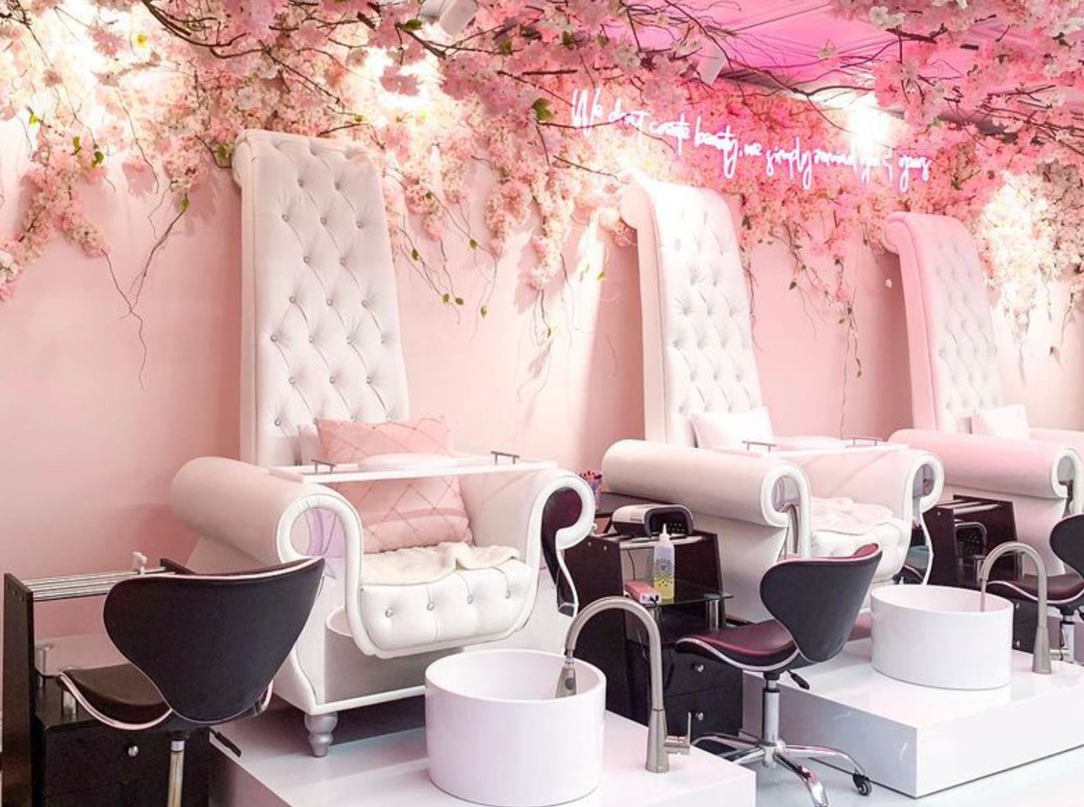 nail salon design ideas