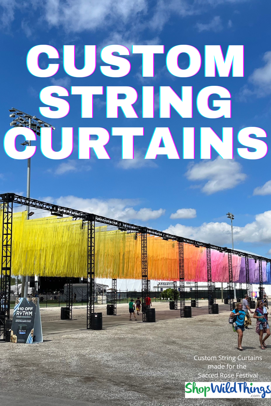 Custom Colors String Curtains ShopWildThings