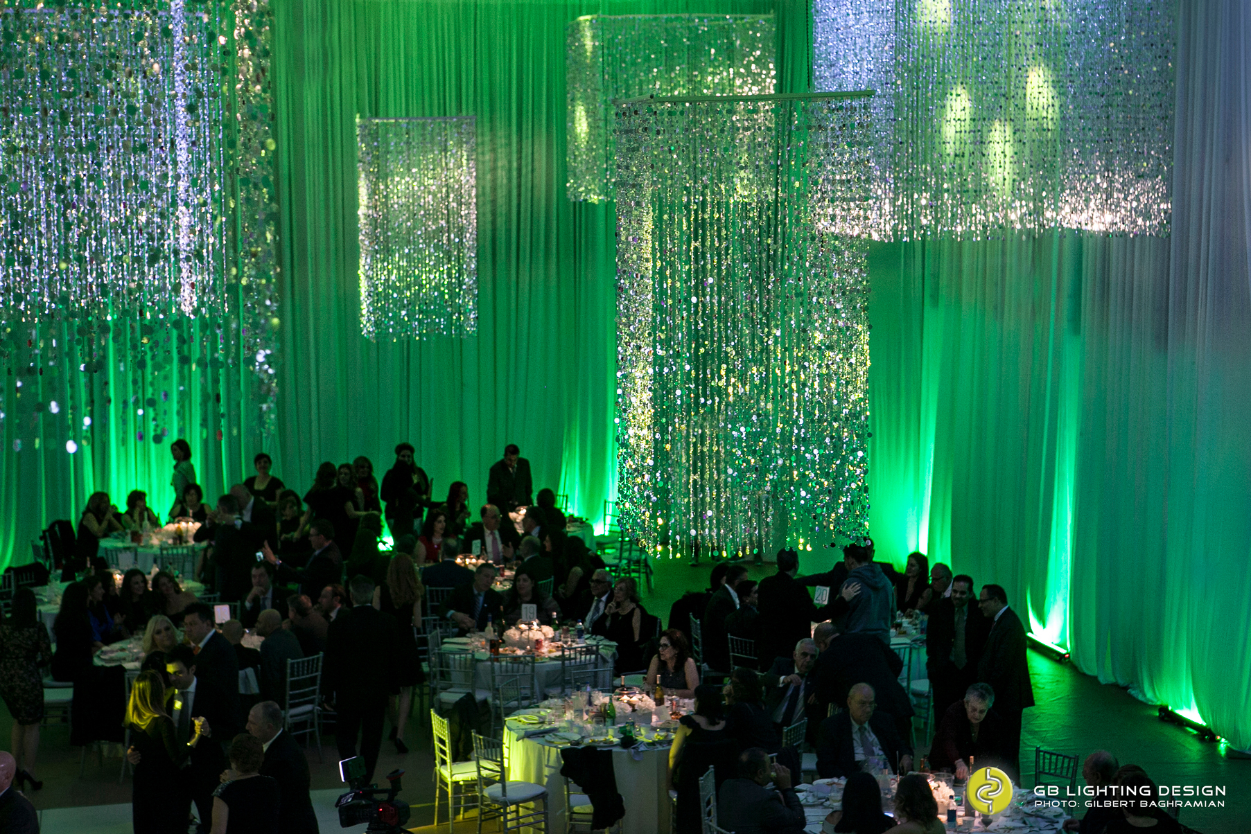 silver bubbles gb lighting design