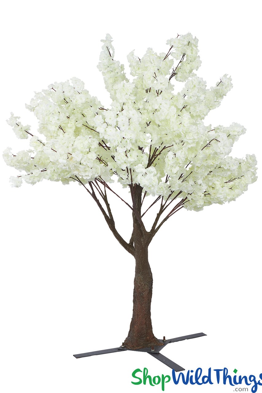 Image of Flowering Artificial Dogwood Tree | 6' Tall | Ivory "Memphis"