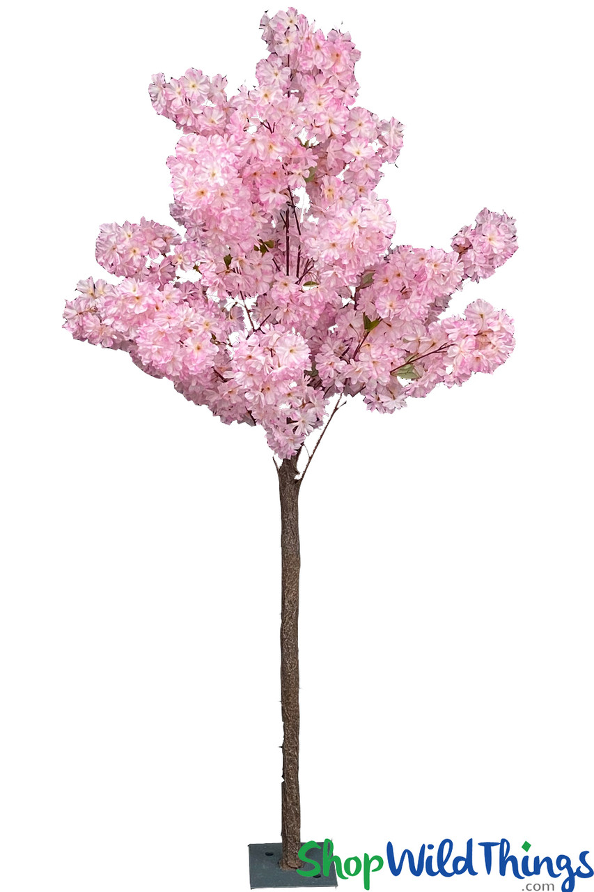 Image of Flowering Tree, Artificial Dogwood 6' Tall - Pink 