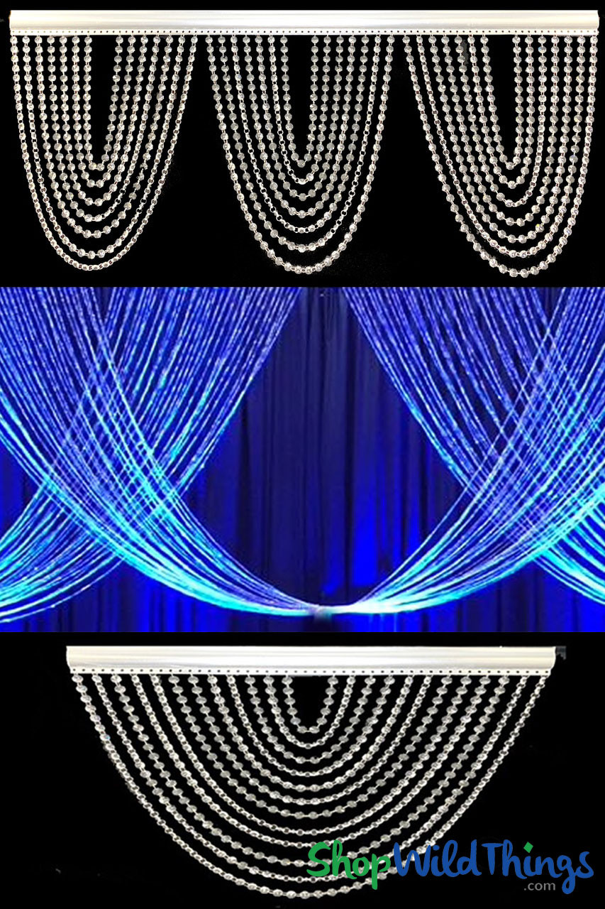 Image of Custom & In Stock Crystal Curtains