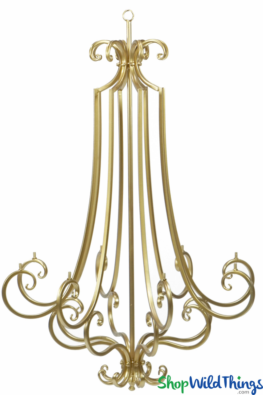 Image of GIANT Floral Chandelier Frames