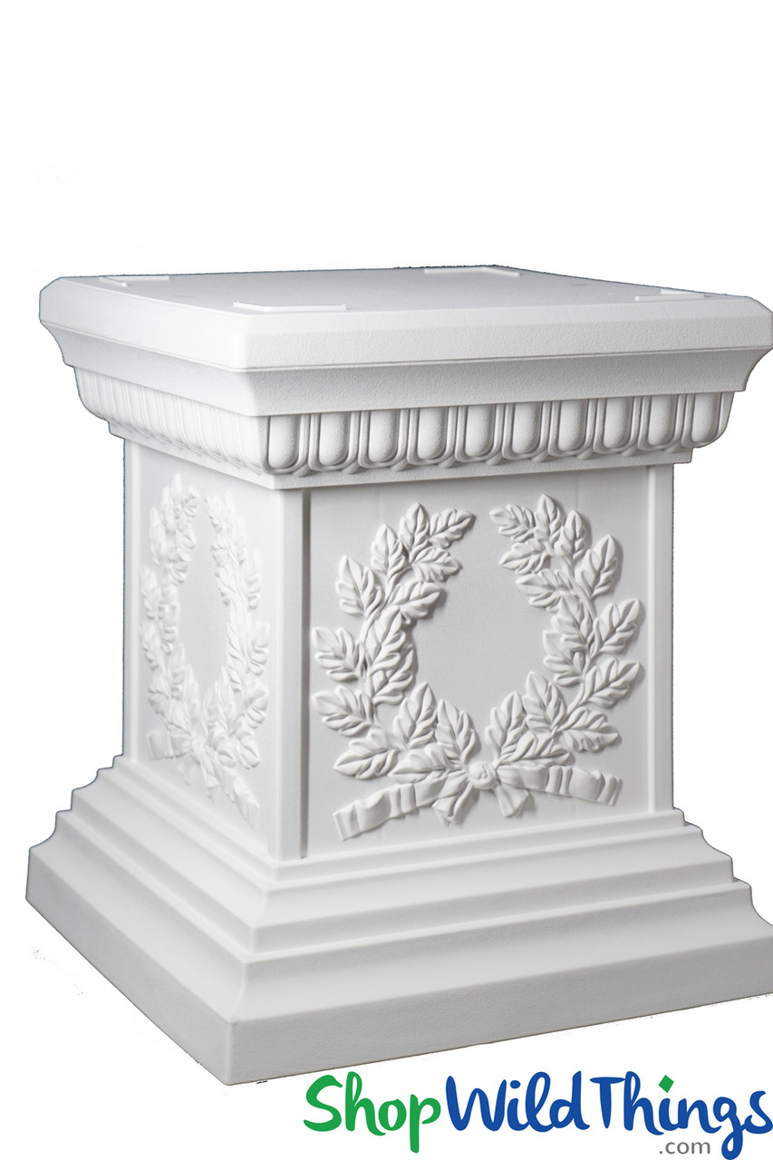 Image of Grecian Pedestal Stand - Vase & Floral Riser - 17