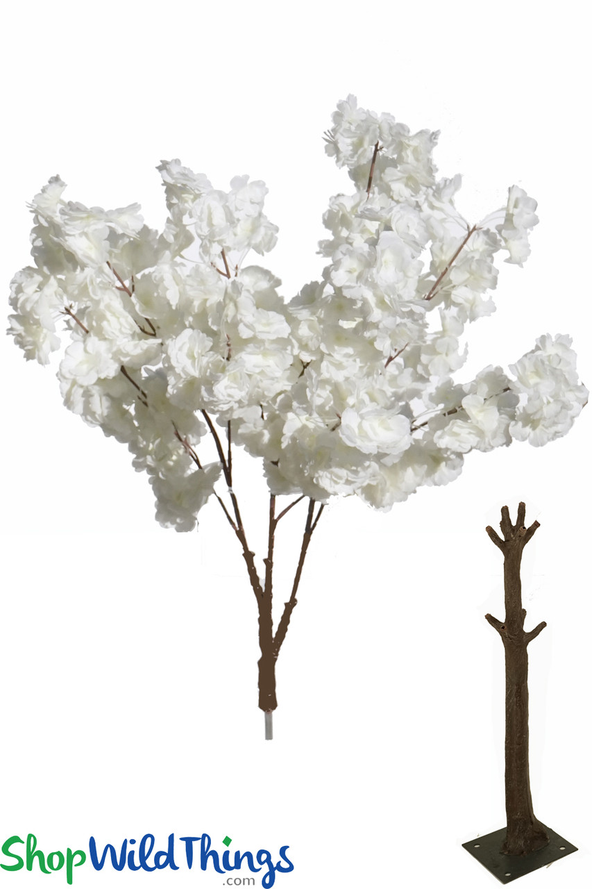 Image of Interchangeable Replacement White Dogwood Flower Branch - 28