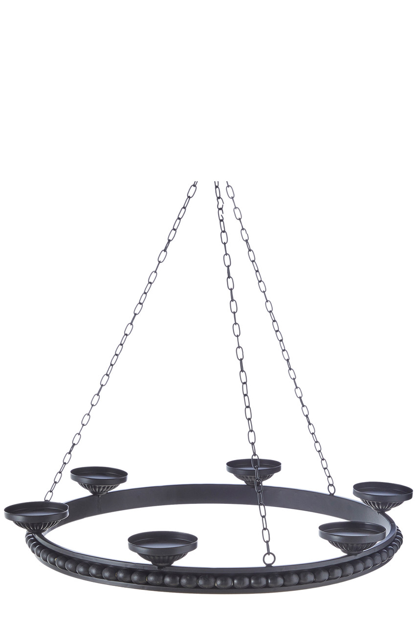 Image of Restock Iron Candle Chandelier