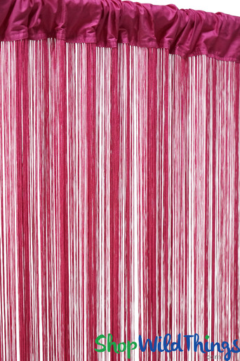Bagaille Curtain ★ PINK Popular Home 84-in Fuchsia Blackout Grommet Single curtain panel