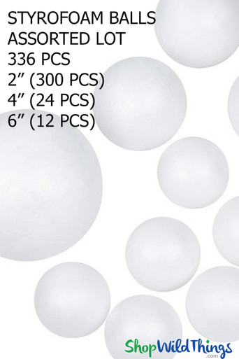 Globe Foam Ball 4 (6 Pieces) – Mardi Gras Spot