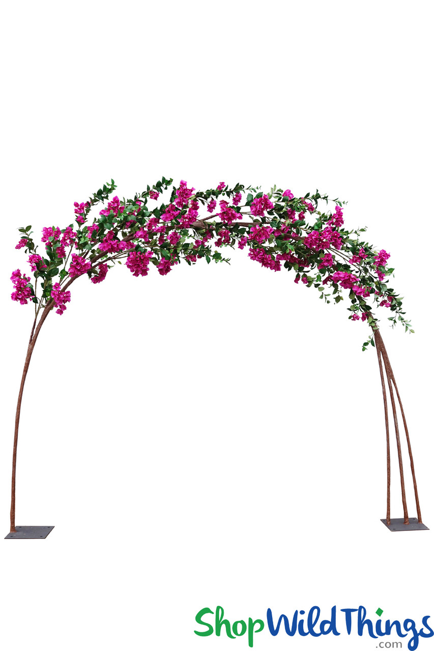 Image of BRAND NEW "Heavenly" Arch, Pink Bougainvillea