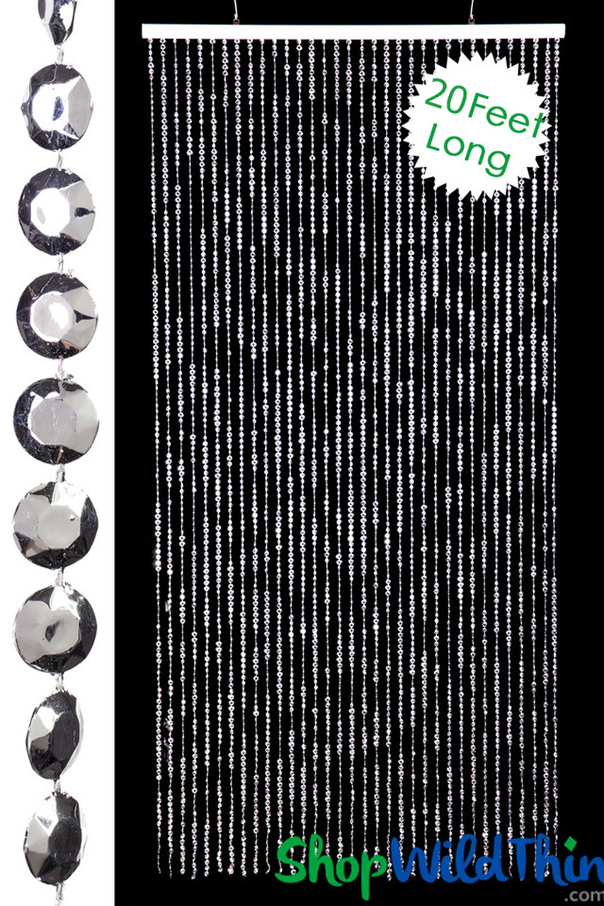 Image of Metallic Beaded Curtains