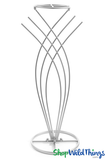 Decostar™ Mermaid Floral Stand Riser 30 - Silver