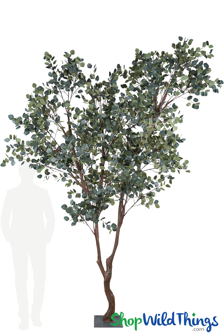 Image of BRAND NEW! "Dreamy Green" Artificial Lifesize Ficus Tree - 10.5 Feet Tall