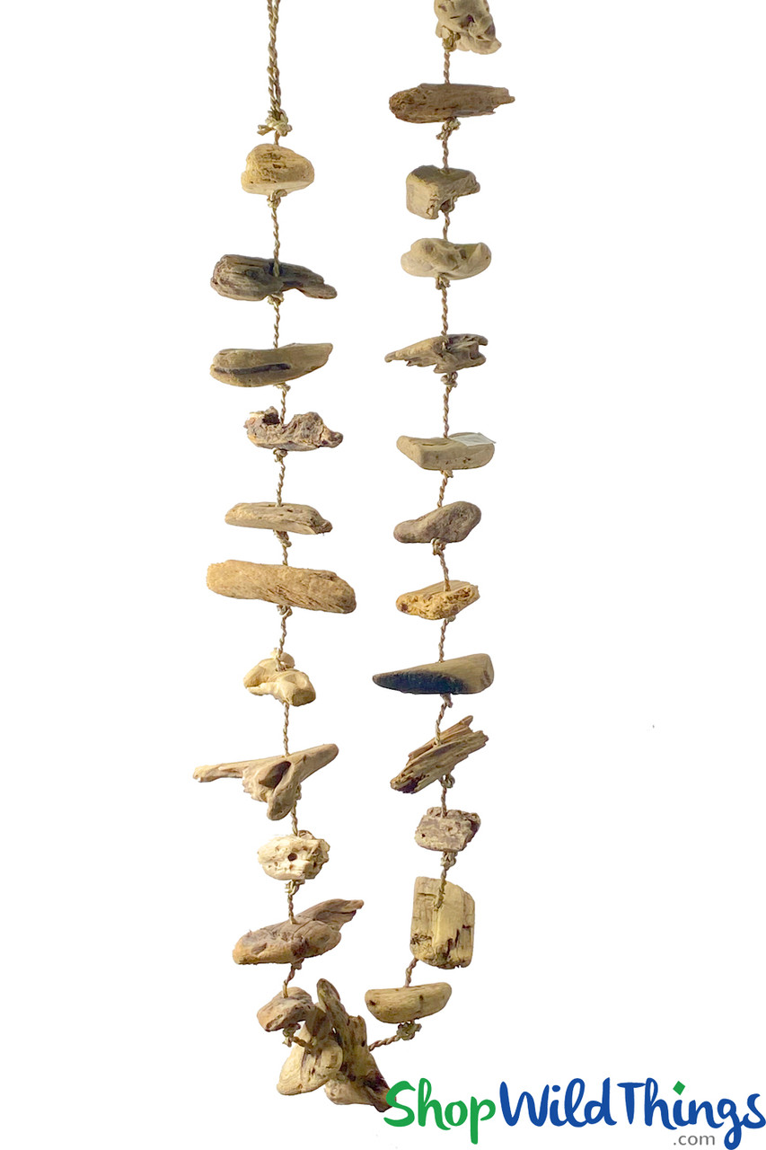 Image of RESTOCKED! Driftwood Garland 6' Long -  Large Natural Pieces