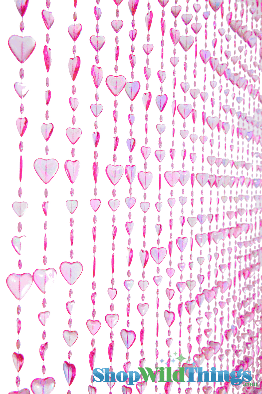 Image of RESTOCKED Hearts Beaded Curtain PERFECT for Parties or Gifts!