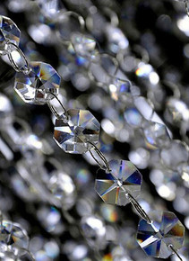 10pcs Crystal Garland Strands Crystal Lamp Beads Glass Loquat