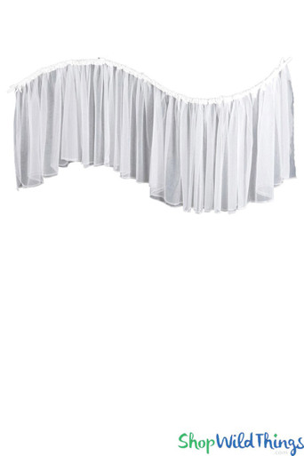 tulle for ceiling drapes