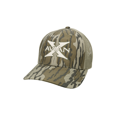 【希少】エイヴィアンAVIAN☆Hawk Hip MADE IN ENGLAND Avian-X Mossy Oak Bottomland Hat