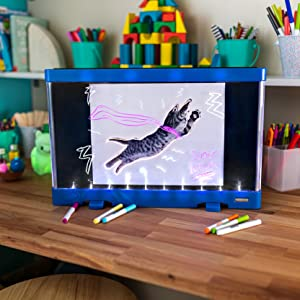 light board, crayola light board, tracing pad, art set, art kit, crayola art, crayola markers