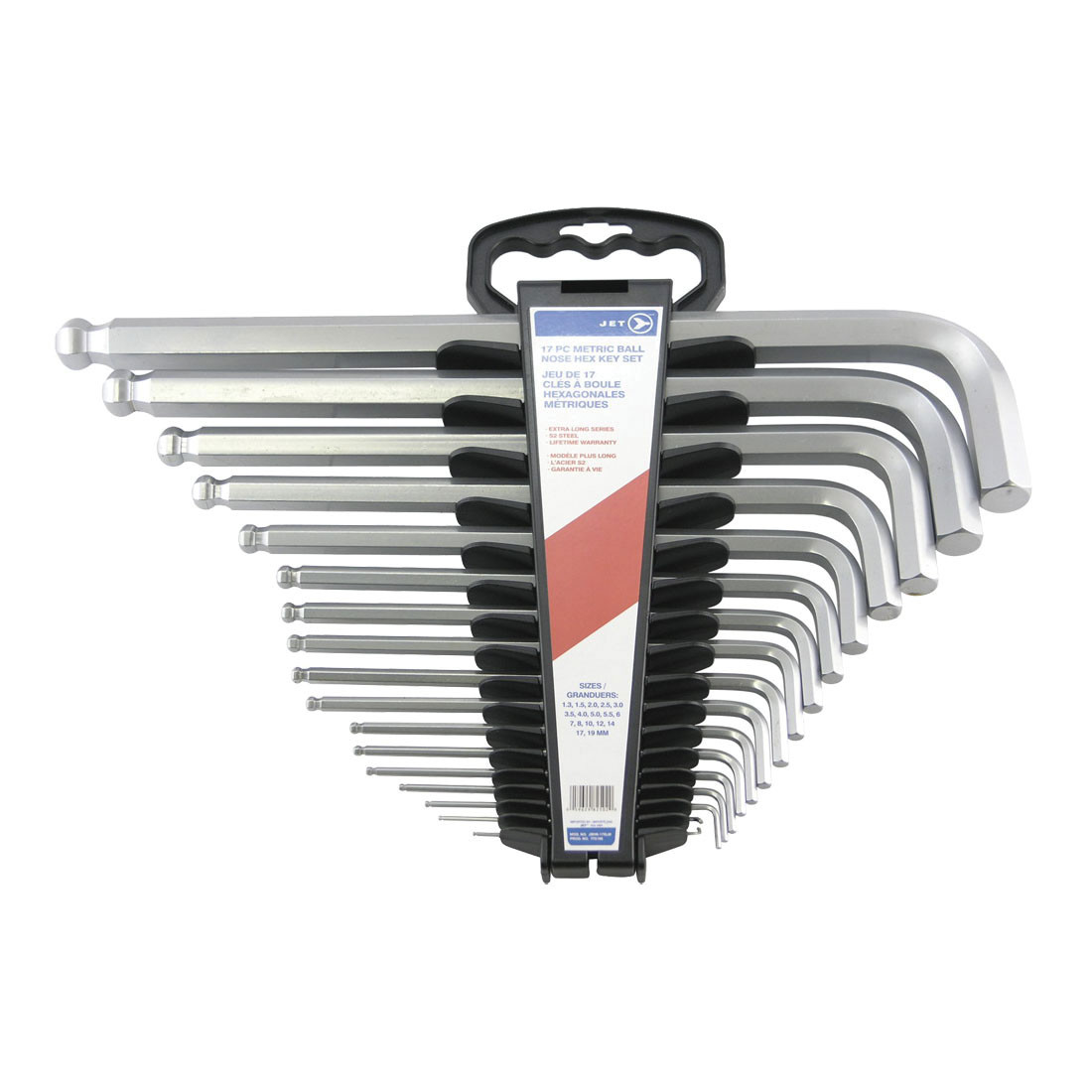 HEX KEY SET 0 METRIC 17 1.3 TO 19MM