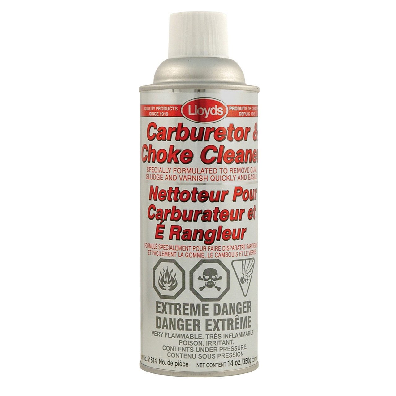 CARBURETOR AND CHOKE CLEANER 350G SLVT