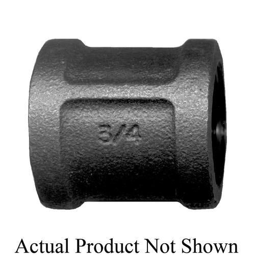 Fairview BI-103-M Pipe Coupler, 2 in Nominal, FNPT End Style, Class 150, Iron, Import