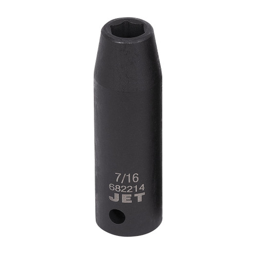 JET 682216 Impact Socket, 1/2 in, 1/2 in Deep Socket, 6 Points