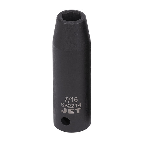JET 682220 Impact Socket, 1/2 in, 5/8 in Deep Socket, 6 Points