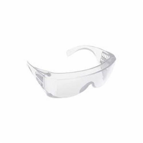 North by Honeywell T18000 Norton 180 T1800 Safety Eyewear, Anti-Scratch, Clear Lens, Wrap Around Frame, Clear, Polycarbonate Frame, Polycarbonate Lens, ANSI Z87.1-2010