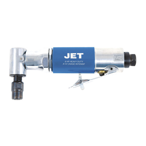 JET 402113 90 deg Angle Head Heavy Duty Air Die Grinder, 1/4 in Collet, 0.6 hp, 5 cfm Air Flow, 90 psi, 14500 rpm Speed