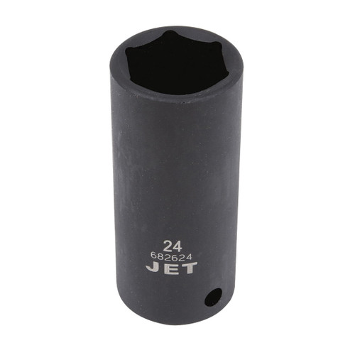JET 682611 Impact Socket, 1/2 in, 11 mm Deep Socket, 6 Points